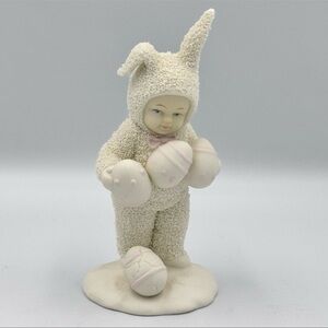 Vintage Dept 56 Springtime Stories of the Snowbunnies “Oops! I've Dropped One!”